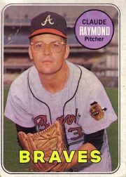 1969 Topps Baseball Cards      446     Claude Raymond